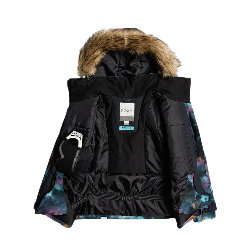 Roxy Womens Girl's 4-16 American Pie Snow Jacket 4 Roxy Womens Girl's 4-16 American Pie Snow Jacket