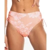 Quiksilver High Waist Ruched Side Swim Bottoms