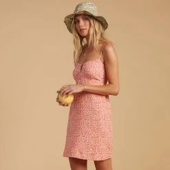 Salty Blonde X Billabong Just Because Woven Dress Womens