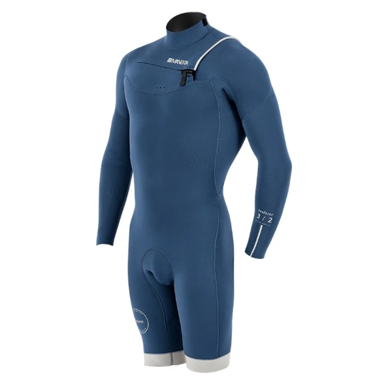 Men's Manera Seafarer 3/2mm Chest Zip Long Sleeve Springsuit Mens 3 Men's Manera Seafarer 3/2mm Chest Zip Long Sleeve Springsuit Mens