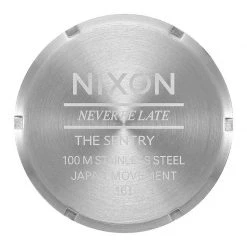 Nixon Sentry Leather Watch Mens 24 Nixon Sentry Leather Watch Mens