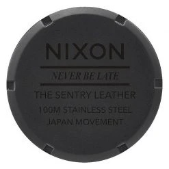 Nixon Sentry Leather Watch Mens 28 Nixon Sentry Leather Watch Mens