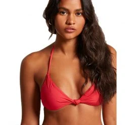 Volcom Womens Simply Seamless Triangle Bikini Top