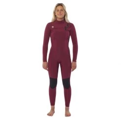 Womens Women's Sisstrevolution 4/3mm Seven Seas Chest Zip Fullsuit