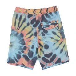 Alton Kids Boys (8-16) Tye Dyer Volley 16" Elastic Boardshorts