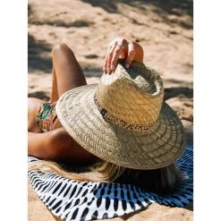 Volcom Mens Throw Shade Straw Hat