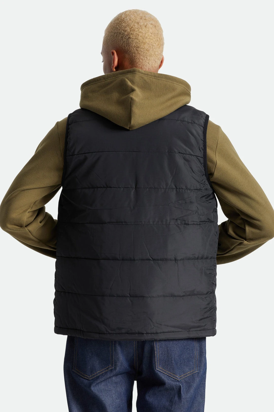 Brixton Mens Cass Puffer Vest 4 Brixton Mens Cass Puffer Vest