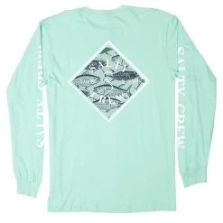 Salty Crew Tippet Palms Long Sleeve Tee Mens