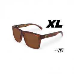 Heat Wave XL Vise Z87 Sunglasses In Brown W/ Tortoise Frames