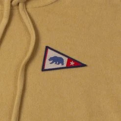 Jack's Surfboards Bear Flag Pullover Fuzzy Hoodie