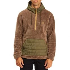 Billabong Mens A/Div Badger Half Zip Pullover Hoodie 17 Billabong Mens A/Div Badger Half Zip Pullover Hoodie