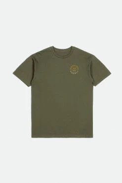 Brixton Mens Oath V S/S Standard T-Shirt (PS)