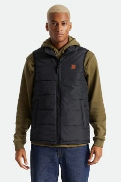 Brixton Mens Cass Puffer Vest 9 Brixton Mens Cass Puffer Vest