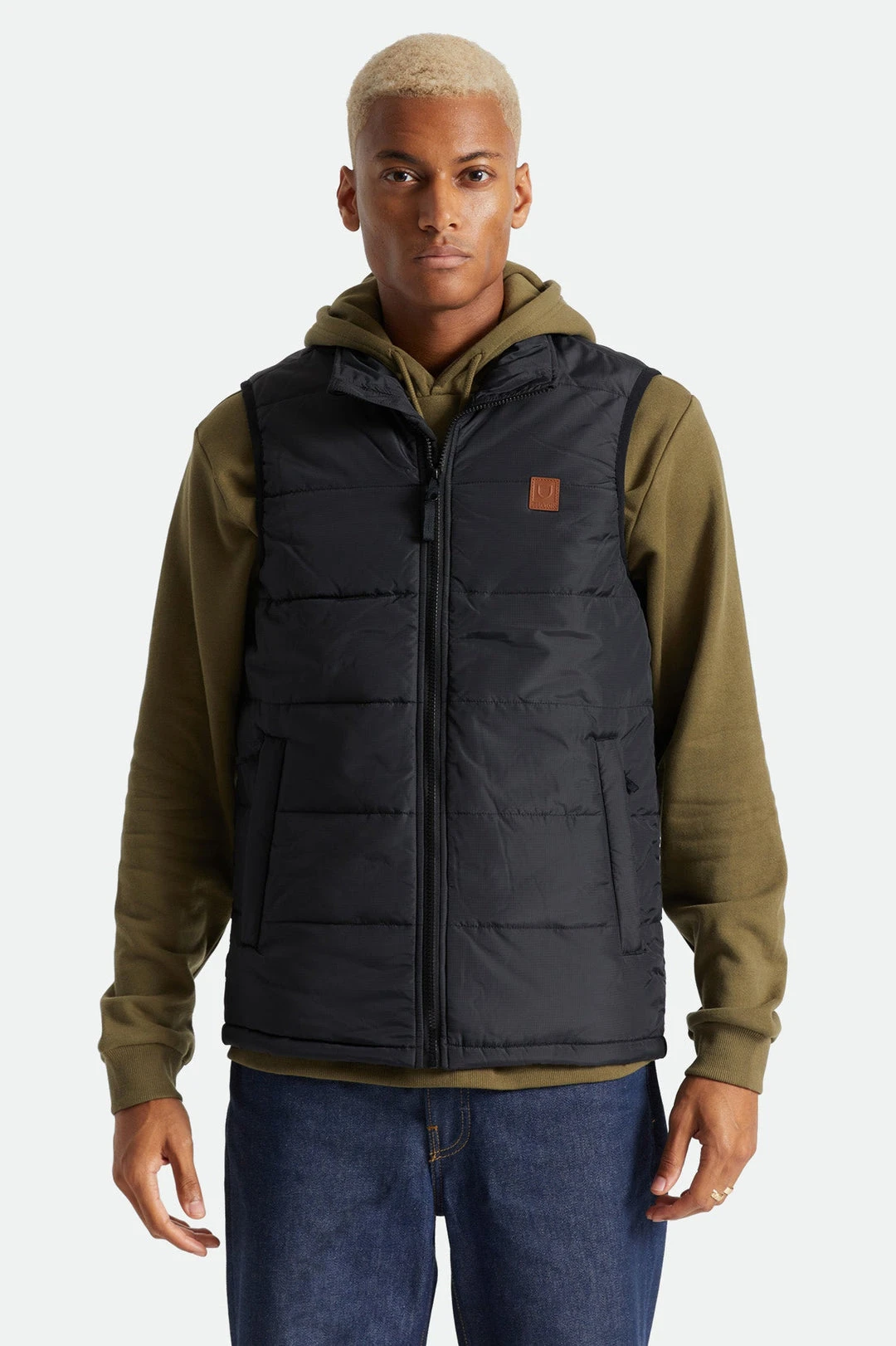 Brixton Mens Cass Puffer Vest 5 Brixton Mens Cass Puffer Vest