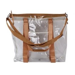 Jack's Surfboards Womens Women's Clearly Tote Bag W/ Straw Hat