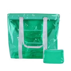 Jack's Surfboards Womens Women's Clearly Tote Bag W/ Straw Hat