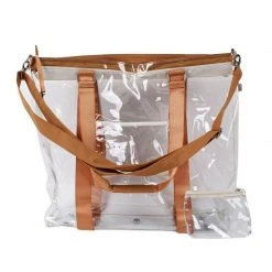 Jack's Surfboards Womens Women's Clearly Tote Bag W/ Straw Hat