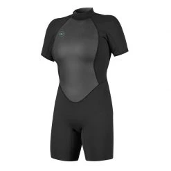 Womens Women's O'Neill Reactor 2 2mm Back Zip Short Sleeve Springsuit SP21