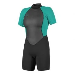 Womens Women's O'Neill Reactor 2 2mm Back Zip Short Sleeve Springsuit SP21 8 Womens Women's O'Neill Reactor 2 2mm Back Zip Short Sleeve Springsuit SP21