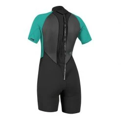 Womens Women's O'Neill Reactor 2 2mm Back Zip Short Sleeve Springsuit SP21 9 Womens Women's O'Neill Reactor 2 2mm Back Zip Short Sleeve Springsuit SP21