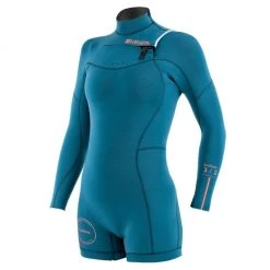 Manera Women's Seafarer 3/2mm Chest Zip Long Sleeve Springsuit