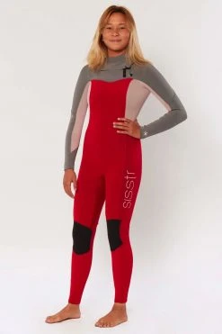 Sisstrevolution Kids Youth 7 Seas 3/2mm Chest Zip Fullsuit