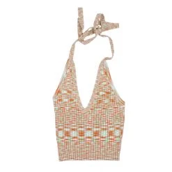 Thalassa Paris Ribbed Halter Top